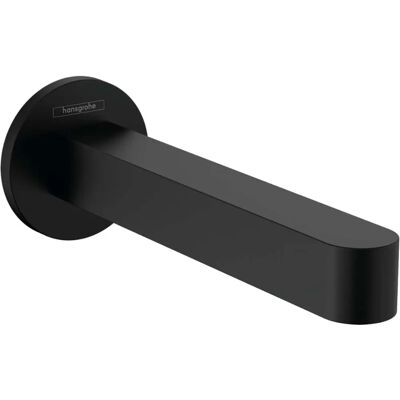 HANSGROHE Finoris Badebatteri - Mat Sort - 174 mm Udspring HANSGROHE Finoris Badebatteri - Mat Sort - 174 mm Udspring
