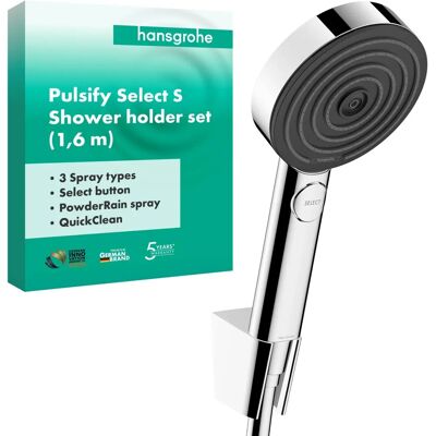 Set doccia Pulsify Select S di Hansgrohe - 3 Modalità di Getto Set doccia Pulsify Select S di Hansgrohe - 3 Modalità di Getto