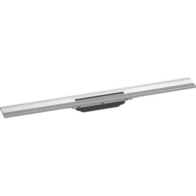 Hansgrohe RainDrain Flex - Canale doccia 800mm - Acciaio inox spazzolato - Montaggio a parete Hansgrohe RainDrain Flex - Canale doccia 800mm - Acciaio inox spazzolato - Montaggio a parete
