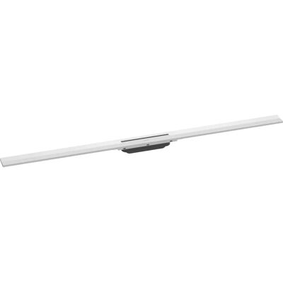 Hansgrohe RainDrain Flex Scarico Doccia - Regolabile, Accorciabile, Bianco Opaco - Accessori Doccia Hansgrohe RainDrain Flex Scarico Doccia - Regolabile, Accorciabile, Bianco Opaco - Accessori Doccia