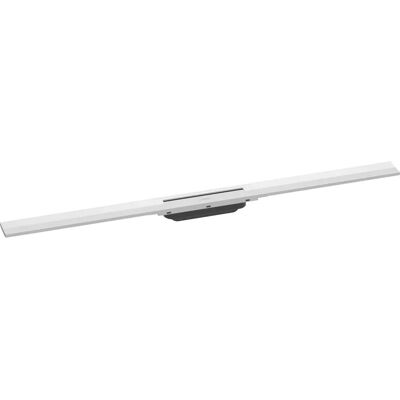 Hansgrohe RainDrain Flex Tratta Doccia - Regolabile, Tagliabile, Bianco Opaco Hansgrohe RainDrain Flex Tratta Doccia - Regolabile, Tagliabile, Bianco Opaco