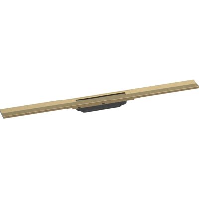 Hansgrohe RainDrain Flex Scivolo Doccia - Regolabile, Accorciabile, Bronzo Spazzolato - Tipo: Rettangolare, Acciaio inox Hansgrohe RainDrain Flex Scivolo Doccia - Regolabile, Accorciabile, Bronzo Spazzolato - Tipo: Rettangolare, Acciaio inox