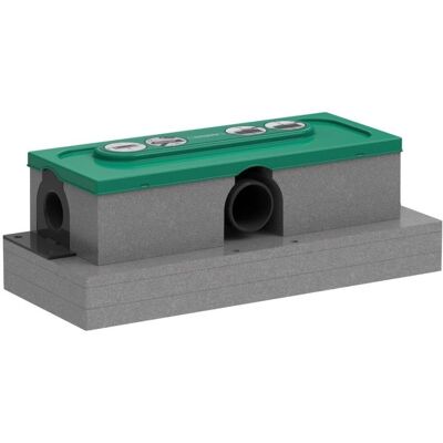 Hansgrohe uBox Base universale per doccia, DN 50, barriera acqua 50mm Hansgrohe uBox Base universale per doccia, DN 50, barriera acqua 50mm