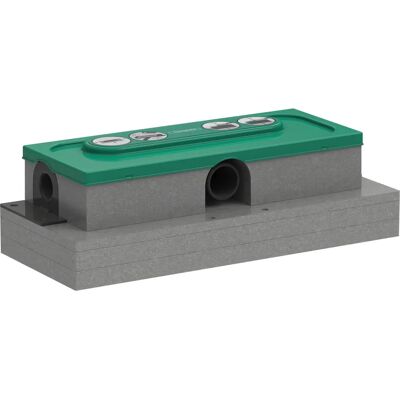 Hansgrohe RainDrain uBox Canal de duș, Bază universală, Instalare plată Hansgrohe RainDrain uBox Canal de duș, Bază universală, Instalare plată