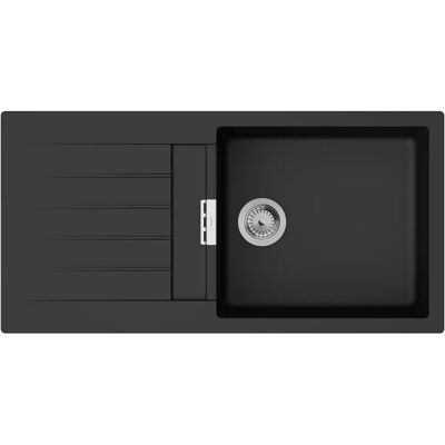 Hansgrohe Küchenspüle - 43358170 - Reversibel, 980x480mm, Graphitschwarz - Küchenspüle Hansgrohe Küchenspüle - 43358170 - Reversibel, 980x480mm, Graphitschwarz - Küchenspüle