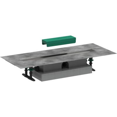 Hansgrohe uBox Kit Completo per Canali Doccia - Set di Installazione Hansgrohe uBox Kit Completo per Canali Doccia - Set di Installazione