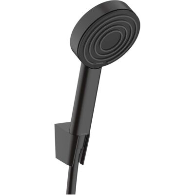 Testa Doccia Hansgrohe Pulsify S - PowderRain, Nero Opaco, 105mm Testa Doccia Hansgrohe Pulsify S - PowderRain, Nero Opaco, 105mm