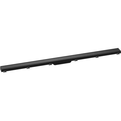 Hansgrohe RainDrain Match Ducha Canal - Negro - 1200mm - Rectangular, Ajustable en altura Hansgrohe RainDrain Match Ducha Canal - Negro - 1200mm - Rectangular, Ajustable en altura