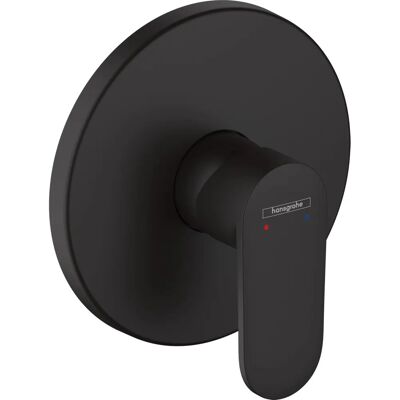 Hansgrohe Vernis Blend Shower Mixer - Wall Mount, Matte Black - Shower Type Hansgrohe Vernis Blend Shower Mixer - Wall Mount, Matte Black - Shower Type