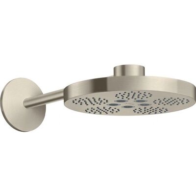 Tête de douche Hansgrohe Axor One - Nickel brossé - 2 types de jet - Publicité Tête de douche Hansgrohe Axor One - Nickel brossé - 2 types de jet - Publicité