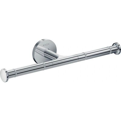 Suport rotund universal pentru hârtie igienică Hansgrohe AXOR - Dublu, Cromat Suport rotund universal pentru hârtie igienică Hansgrohe AXOR - Dublu, Cromat