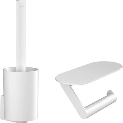 Hansgrohe WallStoris Toilet Bundle - Toilet & Brush Holders Hansgrohe WallStoris Toilet Bundle - Toilet & Brush Holders