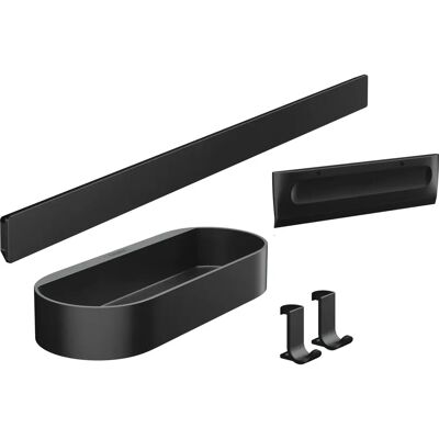 Hansgrohe WallStoris Bathroom Shower Accessory Set - Space-Saving Modular System Hansgrohe WallStoris Bathroom Shower Accessory Set - Space-Saving Modular System