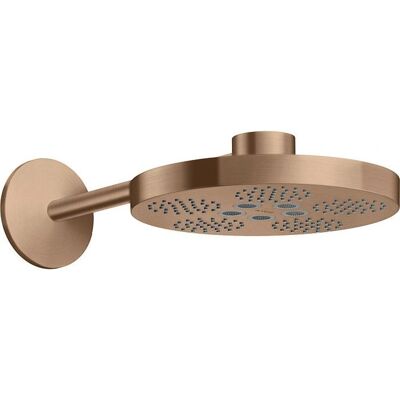 Hansgrohe Axor One Duschkopf - 280mm, 2 Strahlarten, Brushed Red Gold Hansgrohe Axor One Duschkopf - 280mm, 2 Strahlarten, Brushed Red Gold