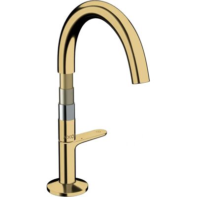 Hansgrohe AXOR One Montaj pentru lavoar - Push-Open, 170mm, Auriu Lucios Hansgrohe AXOR One Montaj pentru lavoar - Push-Open, 170mm, Auriu Lucios