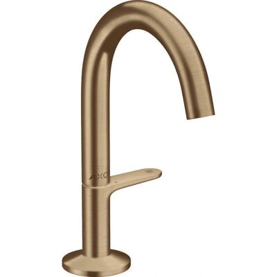 Hansgrohe AXOR One Baterie de lavoar - Proiecție 122 mm - Presiune înaltă, cupru periat Hansgrohe AXOR One Baterie de lavoar - Proiecție 122 mm - Presiune înaltă, cupru periat