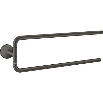 Suport circular universal pentru prosoape Hansgrohe AXOR - Montaj pe perete - 490mm - Crom negru periat Suport circular universal pentru prosoape Hansgrohe AXOR - Montaj pe perete - 490mm - Crom negru periat