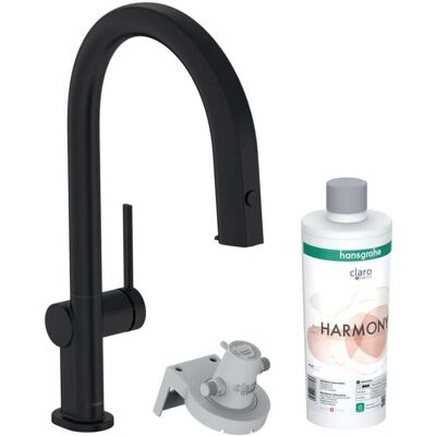 Hansgrohe Aqittura M91 Küchenmischer - Filter & Ausziehbar, Schwarz Matt Hansgrohe Aqittura M91 Küchenmischer - Filter & Ausziehbar, Schwarz Matt