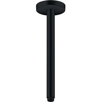Hansgrohe AXOR Conexiune de Duș - 300mm - Negru Mat - Sistem de Duș Hansgrohe AXOR Conexiune de Duș - 300mm - Negru Mat - Sistem de Duș