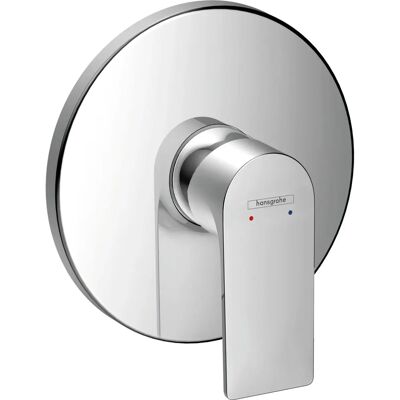 Hansgrohe Rebris E Wall-Mounted Shower Mixer - Underputz, Chrome Hansgrohe Rebris E Wall-Mounted Shower Mixer - Underputz, Chrome