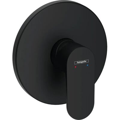 HANSAGROHE Rebris S Wall-Mounted Shower Mixer - Underputz, Black HANSAGROHE Rebris S Wall-Mounted Shower Mixer - Underputz, Black