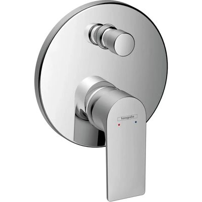 Mezclador de bañera Hansgrohe Rebris E - Montaje en pared, cromo Mezclador de bañera Hansgrohe Rebris E - Montaje en pared, cromo