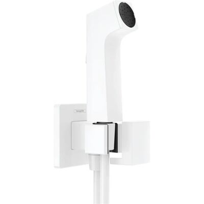 Ducha de mano Bidette E de Hansgrohe - EcoSmart, Blanco mate Ducha de mano Bidette E de Hansgrohe - EcoSmart, Blanco mate