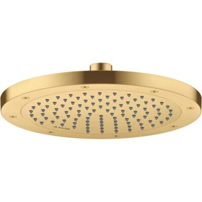 Hansgrohe Axor Kopfbrause - 245mm Regen Brushed Gold Hansgrohe Axor Kopfbrause - 245mm Regen Brushed Gold