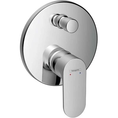 Hansgrohe Rebris S Einhebel-Wannenarmatur - Chrom, 2 Funktionen, Wandmontage Hansgrohe Rebris S Einhebel-Wannenarmatur - Chrom, 2 Funktionen, Wandmontage