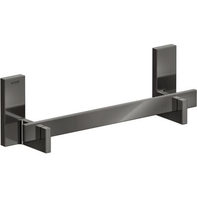 Hansgrohe AXOR Universal Rechteckige Haltestange - Wandmontage, 340mm, Schwarz Chrome Hansgrohe AXOR Universal Rechteckige Haltestange - Wandmontage, 340mm, Schwarz Chrome