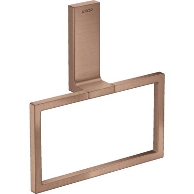 Hansgrohe AXOR Rechteckiger Handtuchring - Wandmontage Hansgrohe AXOR Rechteckiger Handtuchring - Wandmontage