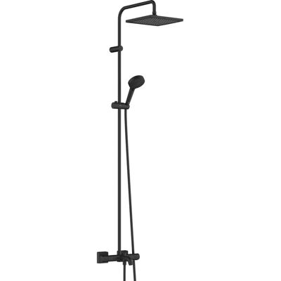 Hansgrohe Vernis Shape - Set douche en bad - Thermostatisch - Matzwart Hansgrohe Vernis Shape - Set douche en bad - Thermostatisch - Matzwart