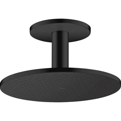 Hansgrohe AXOR Cap de duș 300mm 2jet Montaj pe tavan Negru Mat Hansgrohe AXOR Cap de duș 300mm 2jet Montaj pe tavan Negru Mat