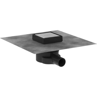 Hansgrohe RainDrain Point Kit - Acciaio inox spazzolato - Kit di drenaggio Hansgrohe RainDrain Point Kit - Acciaio inox spazzolato - Kit di drenaggio