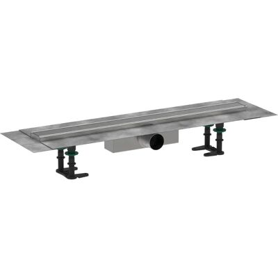 Hansgrohe RainDrain Compact - Edelstahl gebürstet - Duschrinne Komplettset Hansgrohe RainDrain Compact - Edelstahl gebürstet - Duschrinne Komplettset