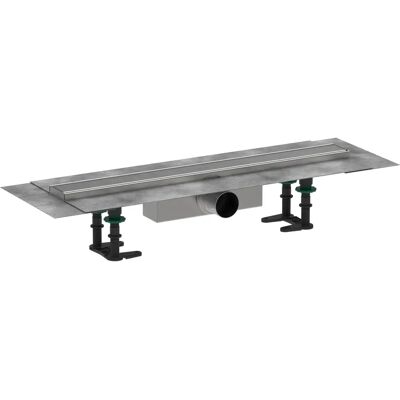 Hansgrohe RainDrain Compact Duschrinne - Edelstahl gebürstet - 600mm Hansgrohe RainDrain Compact Duschrinne - Edelstahl gebürstet - 600mm