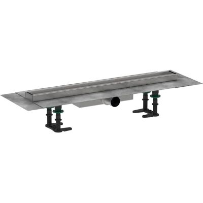 Hansgrohe RainDrain Compact Edelstahl gebürstet - Duschrinne - Flachinstallation - 600mm Hansgrohe RainDrain Compact Edelstahl gebürstet - Duschrinne - Flachinstallation - 600mm