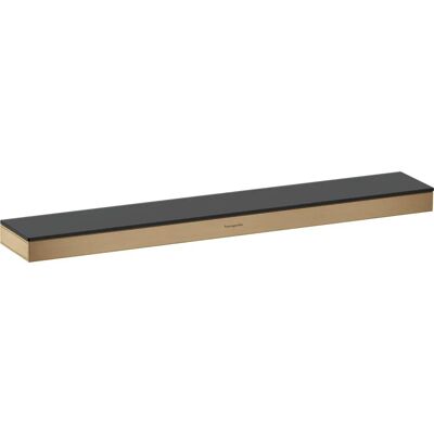 Étagère Rainfinity de Hansgrohe - Bronze Brossé - Accessoire de Douche - Publicité Étagère Rainfinity de Hansgrohe - Bronze Brossé - Accessoire de Douche - Publicité
