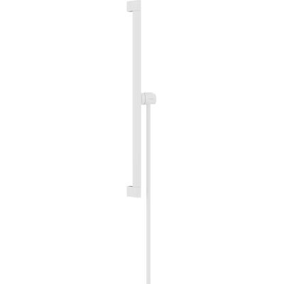 Hansgrohe Unica Duschstange E Puro - 65cm, Mattweiß - Duschstange Hansgrohe Unica Duschstange E Puro - 65cm, Mattweiß - Duschstange