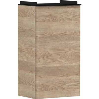 Hansgrohe Xelu Q Ușă Stânga Stejar Natural / Negru Mat - Dulap de baie Hansgrohe Xelu Q Ușă Stânga Stejar Natural / Negru Mat - Dulap de baie