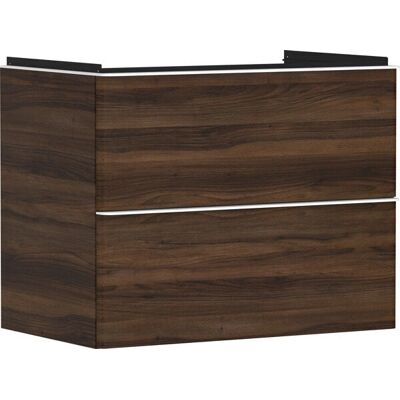 Hansgrohe Xelu Q Dulap baie - 2 sertare - 780x605 mm - Nuc întunecat Hansgrohe Xelu Q Dulap baie - 2 sertare - 780x605 mm - Nuc întunecat