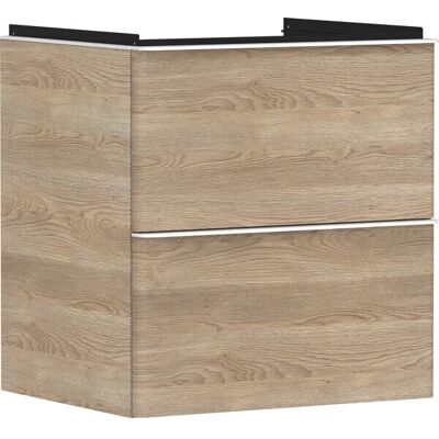 Hansgrohe Xelu Q Meuble sous-vasque - Chêne Naturel, 2 Tiroirs - Lavabo - Publicité Hansgrohe Xelu Q Meuble sous-vasque - Chêne Naturel, 2 Tiroirs - Lavabo - Publicité