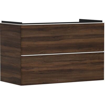 Hansgrohe Xelu Q Dulap Sub Chiuvetă - Nuc închis / Alb Mat - 980x605mm Hansgrohe Xelu Q Dulap Sub Chiuvetă - Nuc închis / Alb Mat - 980x605mm