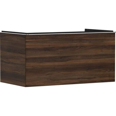 Hansgrohe Xelu Q Dulap de Baie - Nussbaum Dunkel - SoftClose, 980x485mm Hansgrohe Xelu Q Dulap de Baie - Nussbaum Dunkel - SoftClose, 980x485mm