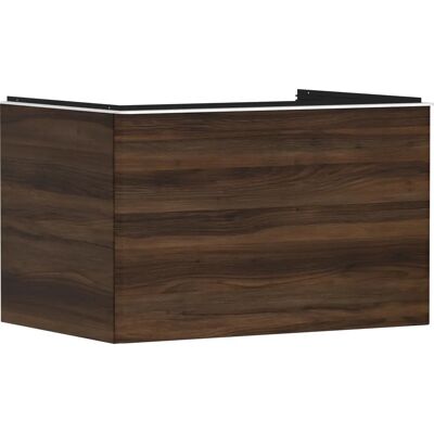 Hansgrohe Xelu Q Dulap de baie - Nussbaum Dunkel - SoftClose Hansgrohe Xelu Q Dulap de baie - Nussbaum Dunkel - SoftClose