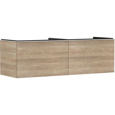 Hansgrohe Xelu Q Dulap pentru baie - Stejar natural / Alb mat - 1560x550 Hansgrohe Xelu Q Dulap pentru baie - Stejar natural / Alb mat - 1560x550
