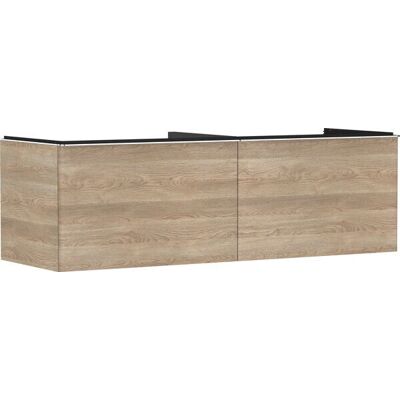 Hansgrohe Xelu Q Dulap pentru chiuvetă - MDF, stejar natural, 2 sertare Hansgrohe Xelu Q Dulap pentru chiuvetă - MDF, stejar natural, 2 sertare