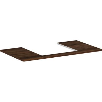 Hansgrohe Xelu Q Consolă - Montaj pe perete, 980x550, pentru lavoar de 500x480mm, Nuc negru Hansgrohe Xelu Q Consolă - Montaj pe perete, 980x550, pentru lavoar de 500x480mm, Nuc negru