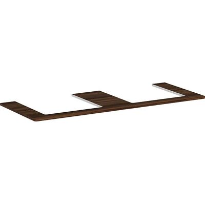 Hansgrohe Xelu Q Consolă - Două Decupaje - 1360x550mm - Nuc Închis Hansgrohe Xelu Q Consolă - Două Decupaje - 1360x550mm - Nuc Închis