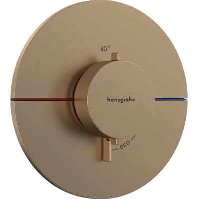 Hansgrohe ShowerSelect Comfort S Termostat - Bronzat șlefuit - Montaj pe perete - Tip duș Hansgrohe ShowerSelect Comfort S Termostat - Bronzat șlefuit - Montaj pe perete - Tip duș